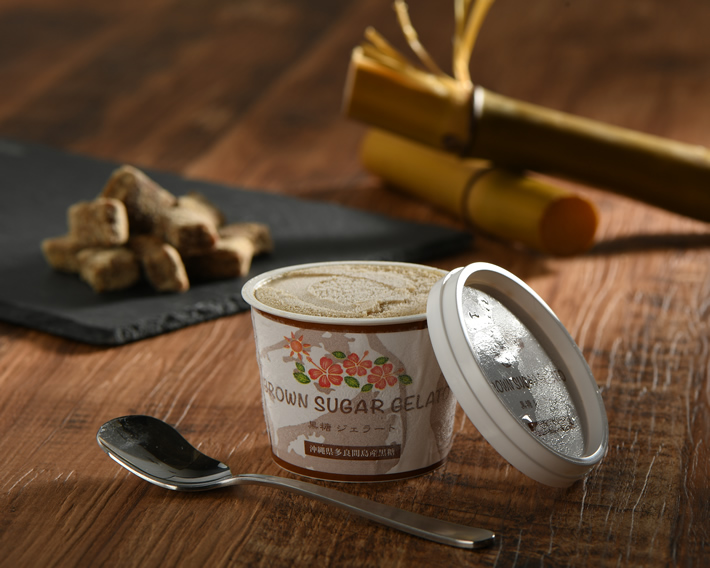 黒糖ジェラート（多良間島産）